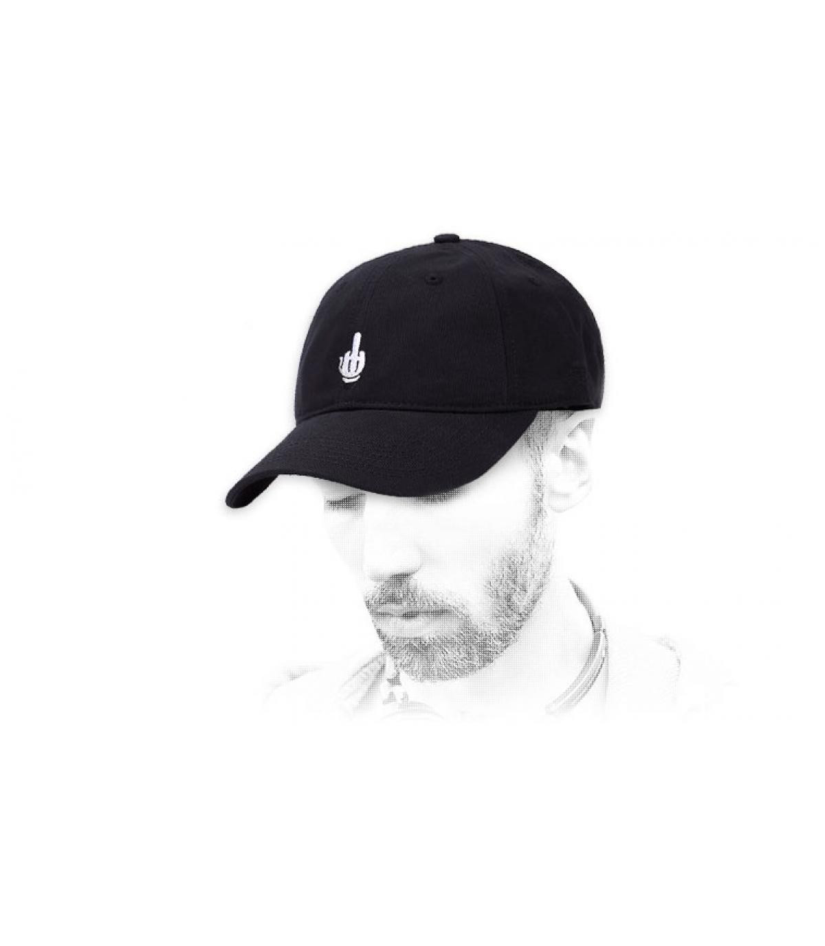 Casquette Fuck off noir Off Curved black